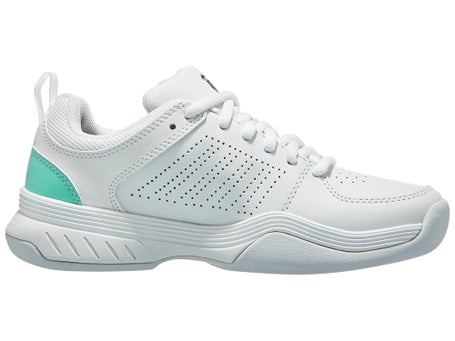 K-Swiss Court Express Carpet\White/Mint/Blk Women Shoe