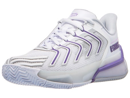 K-Swiss Ultrashot 4 Clay\White/Purple Womens Shoe