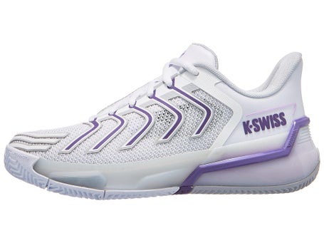 K-Swiss Ultrashot 4 Clay\White/Purple Womens Shoe