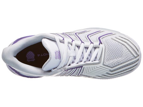 K-Swiss Ultrashot 4 Clay\White/Purple Womens Shoe