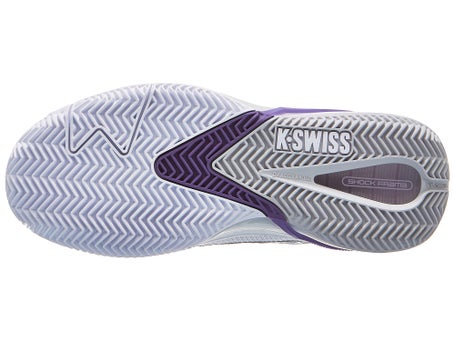K-Swiss Ultrashot 4 Clay\White/Purple Womens Shoe