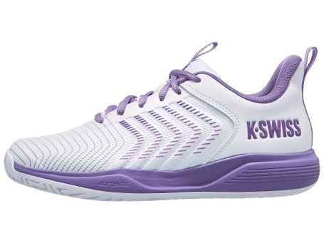 K-Swiss Ultrashot Light AC\White/Purple Womens Shoe