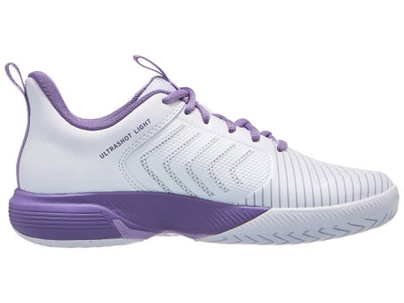 K-Swiss Ultrashot Light AC\White/Purple Womens Shoe