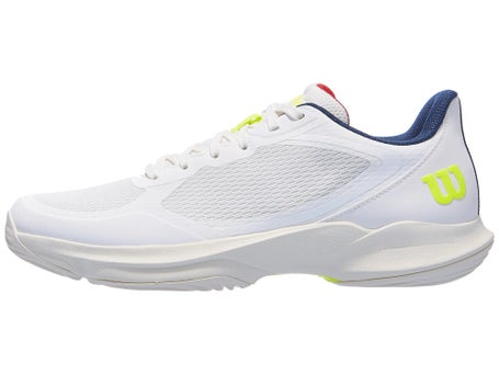 Wilson Hurakn Lite Padel\Snow White/Yellow Mens Shoes