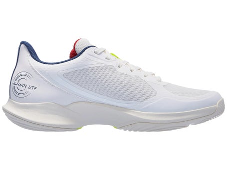 Wilson Hurakn Lite Padel\Snow White/Yellow Mens Shoes