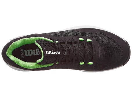 Wilson Hurakn Pro V2 Padel\Black/White/Green Mens Shoe
