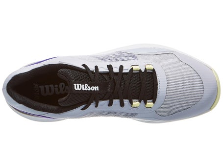 Wilson Hurakn Pro V2 Padel\Gray/Black/Yellow Mens Shoe
