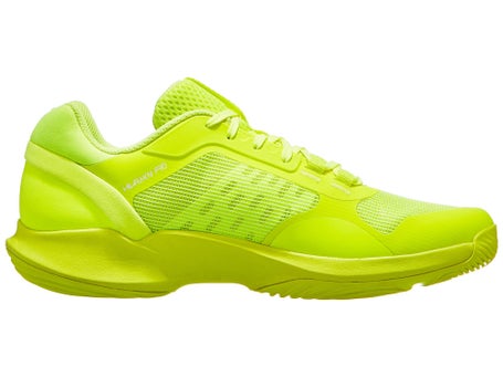 Wilson Hurakn Pro V2 Padel\Safety Yellow/Wh Mens Shoe