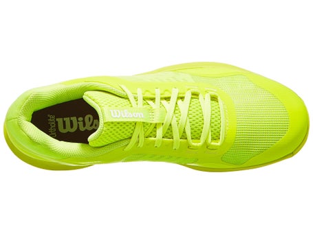 Wilson Hurakn Pro V2 Padel\Safety Yellow/Wh Mens Shoe