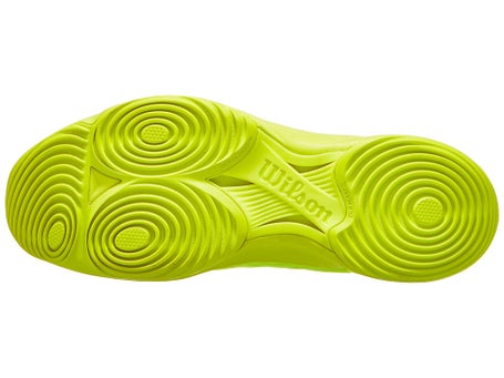 Wilson Hurakn Pro V2 Padel\Safety Yellow/Wh Mens Shoe