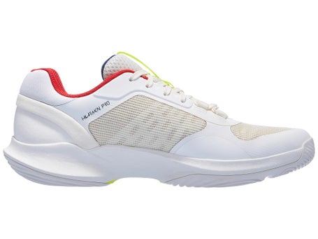 Wilson Hurakn Pro V2 Padel\Snow White/Yellow Mens Shoe