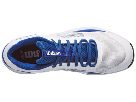 Wilson Hurakn Pro V2 Padel Herrenschuh Weiß Blau Schwarz