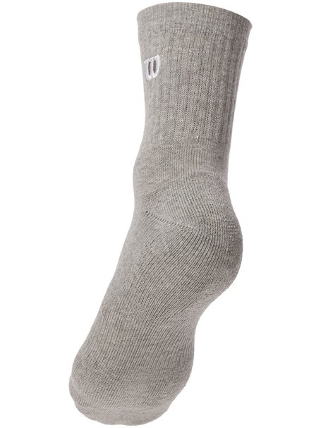 Wilson Mens Quarter Top Socks 3-Pack Multi