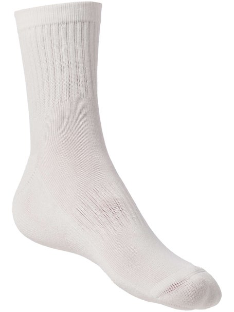 Wilson Mens Quarter Top Socks 3-Pack White