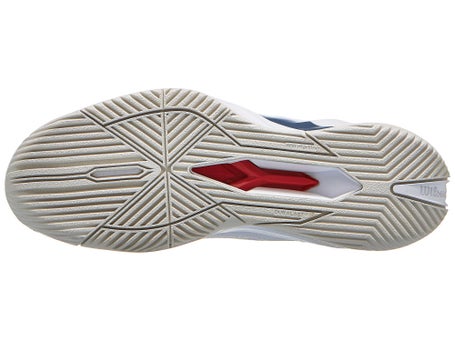 Wilson Rush Pro AC Extra Duty \White/Blue/Silv Men Shoe