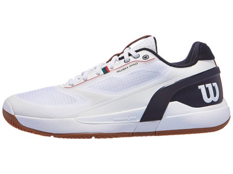 Wilson Rush Pro 5 Clay\White/Navy/Gum Mens Shoe