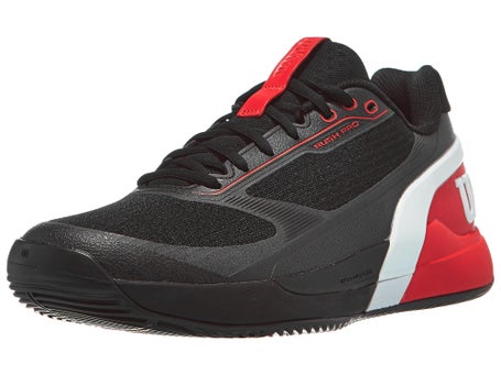 Wilson Rush Pro 5 Padel\Black/Infrared Mens Shoe