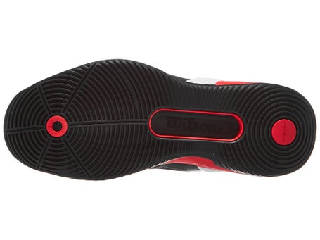 Wilson Rush Pro 5 Padel\Black/Infrared Mens Shoe