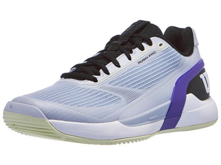 Wilson Rush Pro 5 Padel\Gray/Black/Yellow Mens Shoe