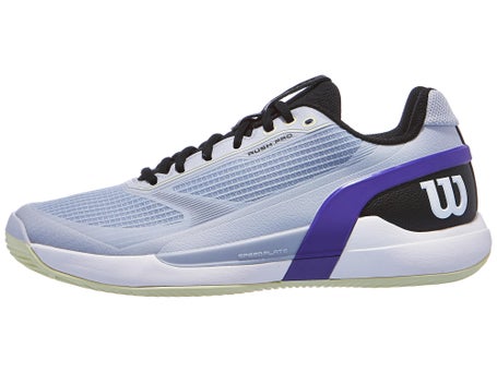 Wilson Rush Pro 5 Padel\Gray/Black/Yellow Mens Shoe