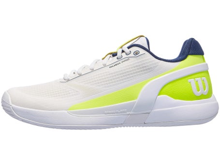 Chaussures de Padel Homme Wilson Rush Pro 5 Snow White Yellow