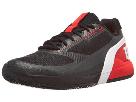 Wilson Rush Pro 5 Clay\Black/Red/White Mens Shoe
