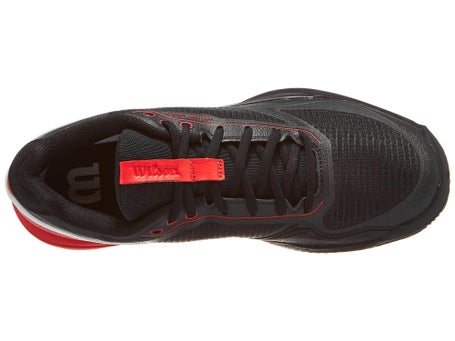 Wilson Rush Pro 5 Clay\Black/Red/White Mens Shoe