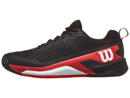 Wilson Rush Pro 4.5 AC\Black/Red/White Mens Shoe