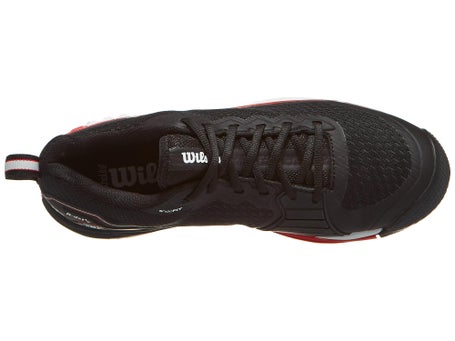 Wilson Rush Pro 4.5 AC\Black/Red/White Mens Shoe