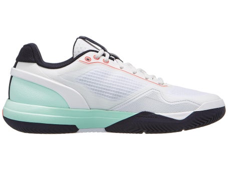 Wilson Rush Pro 5 AC\White/Bay/Coral Mens Shoe