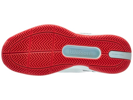 Wilson Rush Pro 5 Premium ALLCOURT Herrenschuh Weiß Rot