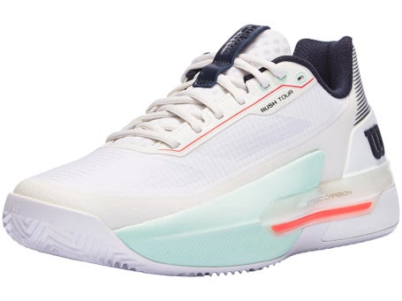 Wilson Rush Tour 5 Clay\White/Bay/Coral Men Shoe