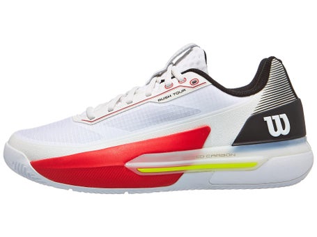 Wilson Rush Tour 5 Clay\White/Black/Red Men Shoe