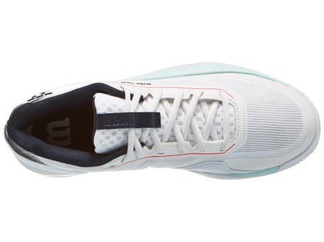 Wilson Rush Tour 5 AC\White/Bay/Coral Men Shoe