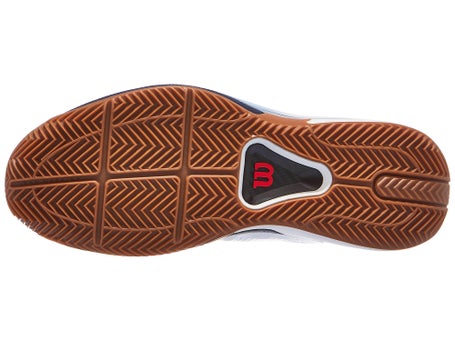 Wilson Rush Tour 5 Clay\White/Navy/Gum Men Shoe