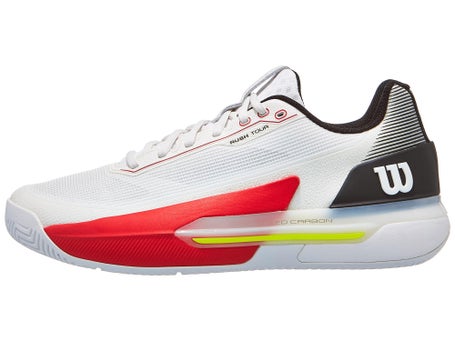 Wilson Rush Tour 5 AC\White/Black/Red Men Shoe