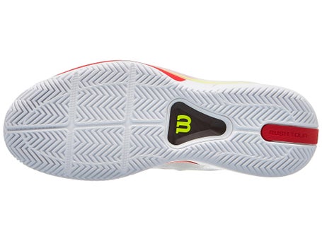 Wilson Rush Tour 5 AC\White/Black/Red Men Shoe