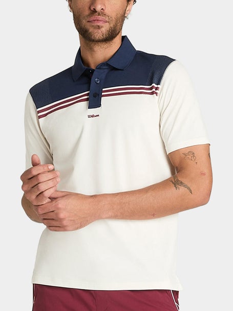 Wilson Mens Spring All Seasons Stripe Polo