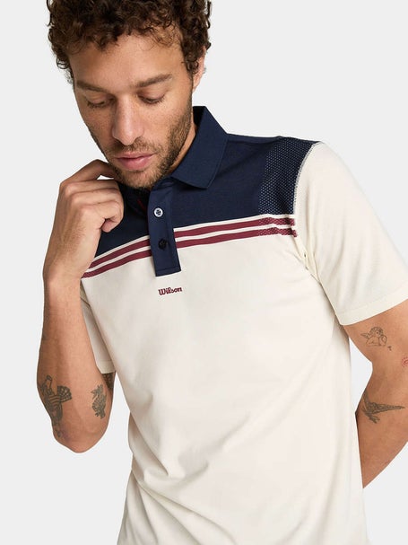 Wilson Mens Spring All Seasons Stripe Polo