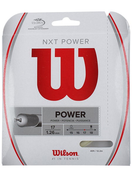 Cordage Wilson NXT Power 1,26 mm 12,2 m