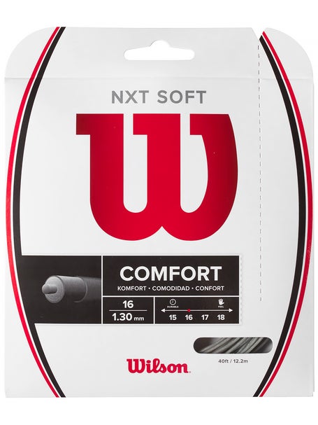 Wilson NXT Soft 1.30mm Tennissaite 12.2m Set