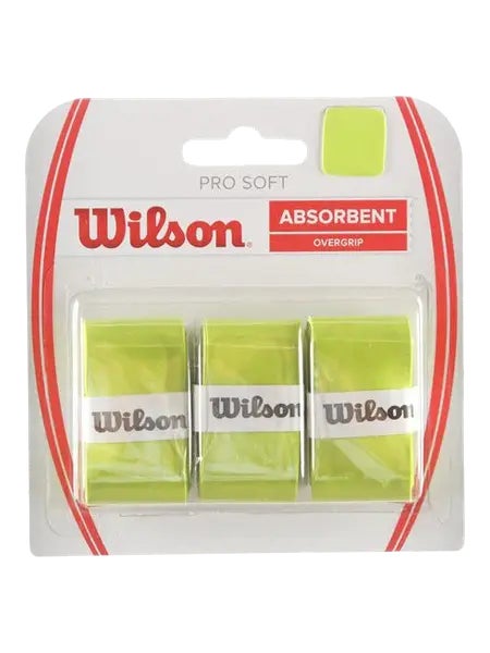 Overgrip Wilson Pro Soft Lime Conf. da 3