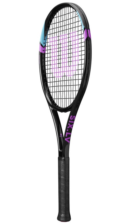  Wilson Six LV Tennis Racquet (Grip 4_1/4) : Sports & Outdoors