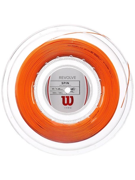 Wilson Revolve 1.25mm Tennissaite - 200m Rolle