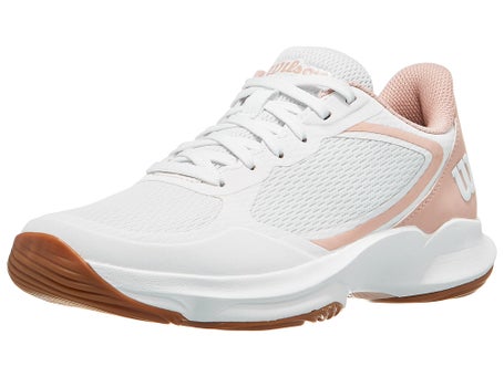 Wilson Hurakn Lite Padel\White/Rose/Gum Womens Shoes