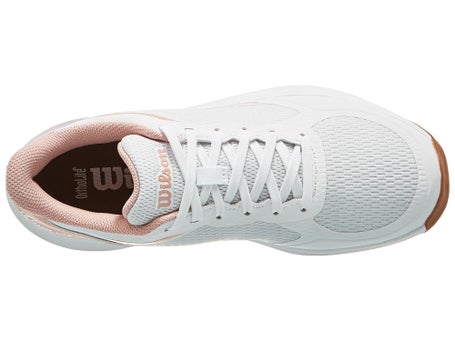Wilson Hurakn Lite Padel\White/Rose/Gum Womens Shoes