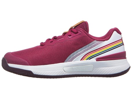 Wilson Intrigue Pro Clay\Beaujolias/White/Plum Wom Shoe