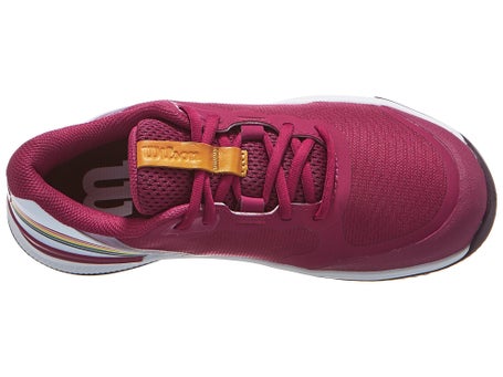 Wilson Intrigue Pro Clay\Beaujolias/White/Plum Wom Shoe