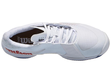 Scarpe Wilson Kaos Swift 1.5 Bianco Blu Rosso Donna TERRA BATTUTA