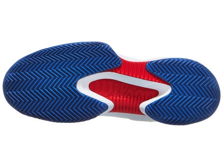 Scarpe Wilson Kaos Swift 1.5 Bianco Blu Rosso Donna TERRA BATTUTA